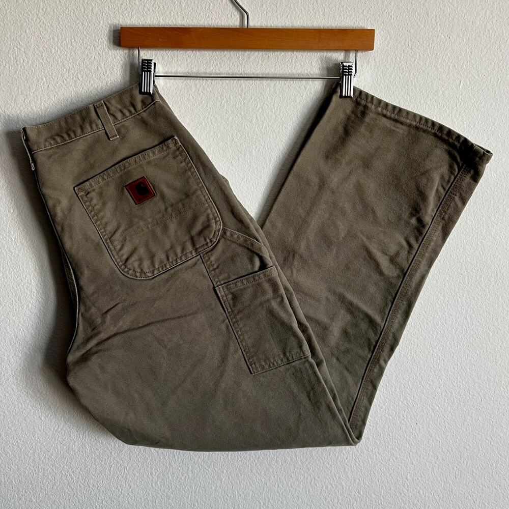 Carhartt B11 DES brown work wear carpenter pants